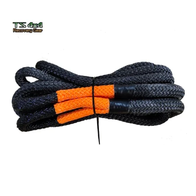 Kinetic Rope Stretch Tow Rope Recovery Vehicle Double Corde en nylon tressé